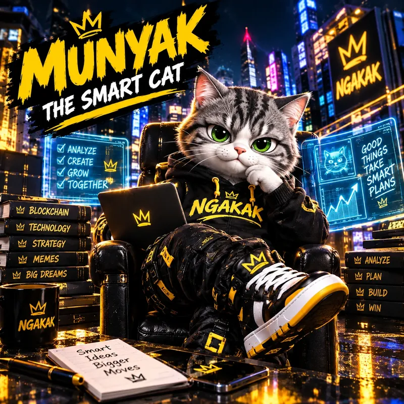 Munyak — the smart cat