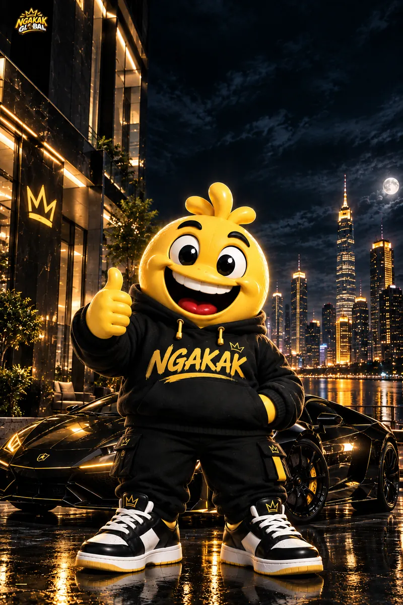 NGAKAK — the main mascot